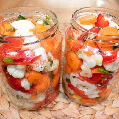 Смесена туршия - лесна и вкусна