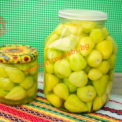 Туршия от люти чушки (като от шкембеджийниците