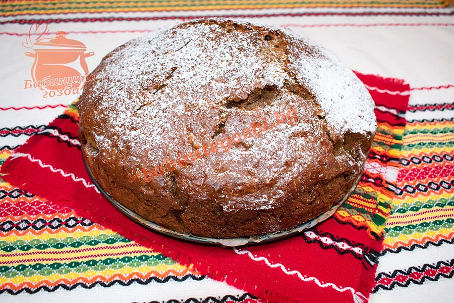 Ароматен кекс с ябълки