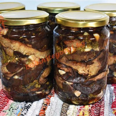 Буркани с печени патладжани