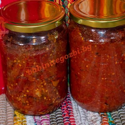 Кьопоолу за зимата по стара рецепта