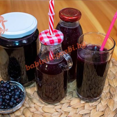 Рецепта за Сироп от боровинки